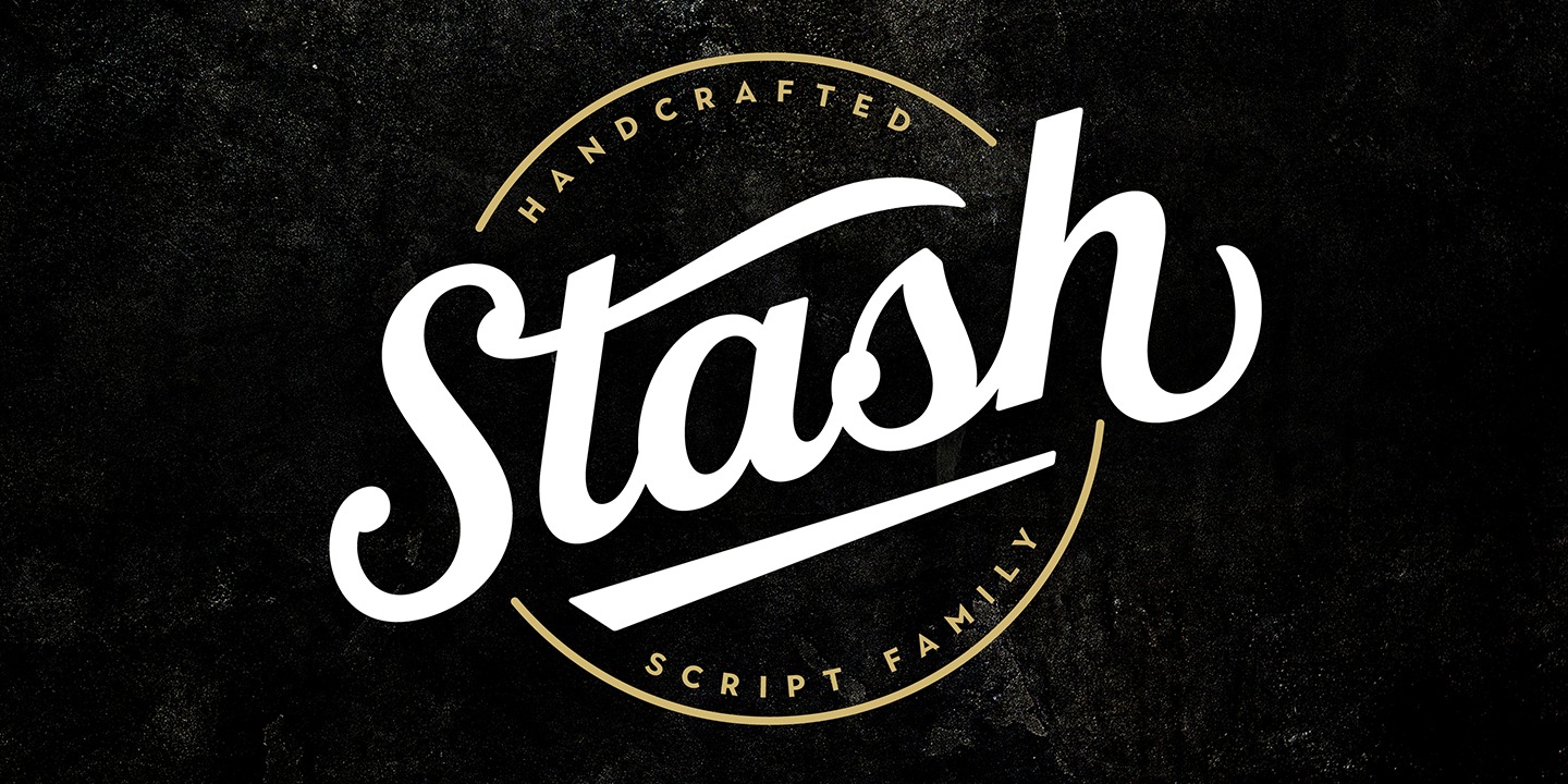 Stash Regular Font preview